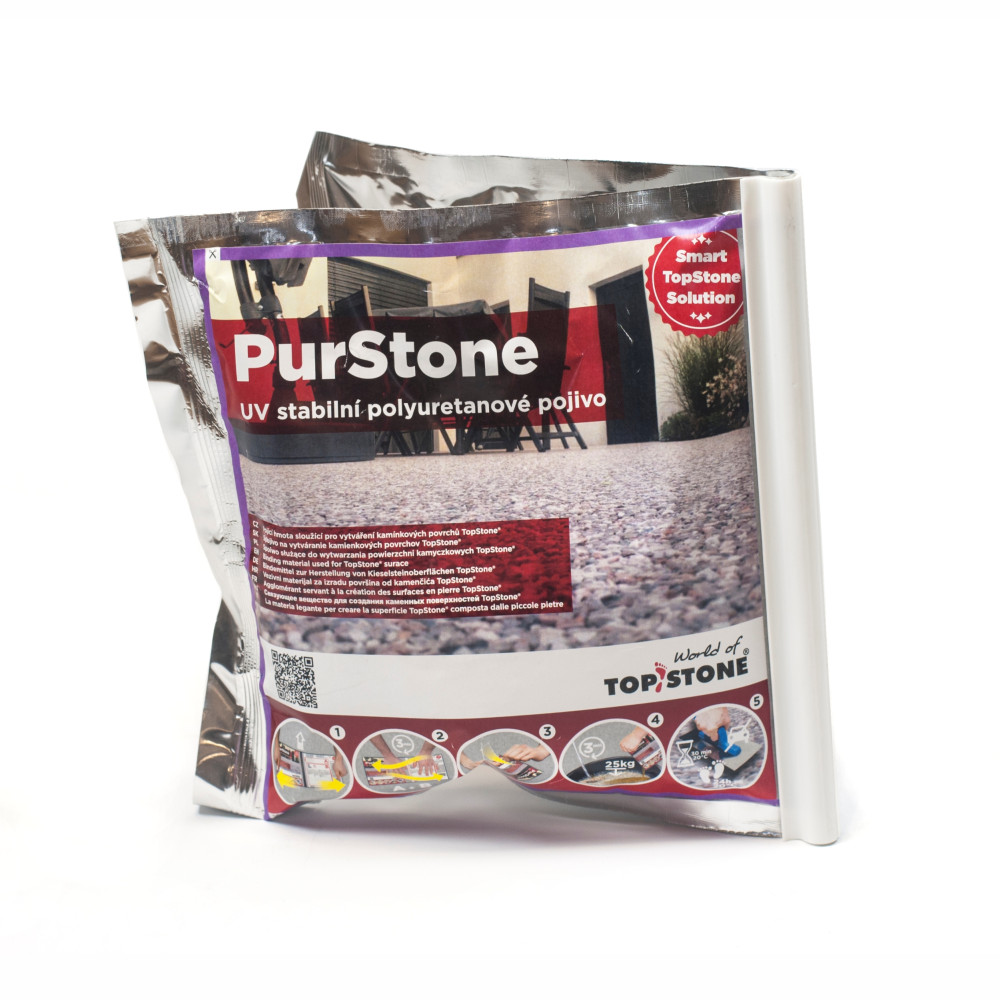PurStone - Dvousložkové polyuretanové pojivo s výbornou UV stabilitou.