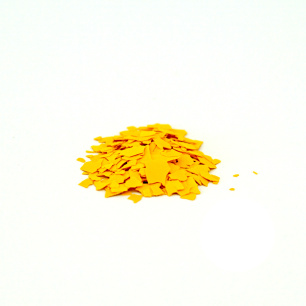 Barevné chipsy - jasně žluté 3/55 3 mm (balení 1kg)