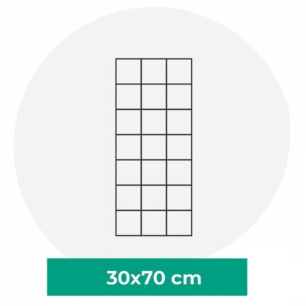 Gabionová síť 30x70 cm